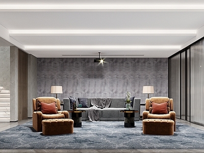 现代家居影音室