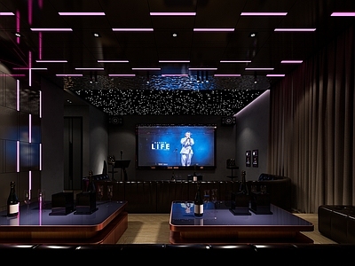 现代KTV 包厢 酒吧 卡座 影音 科技 点歌 包厢