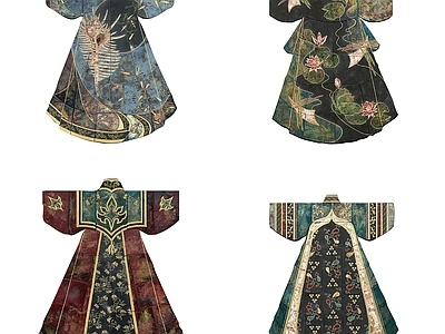 中式古装 古代衣服 龙袍 汉服
