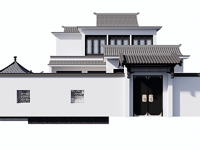 新中式四合院