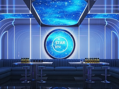 现代KTV包厢
