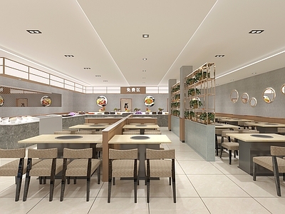 新中式火锅店