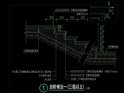 台阶做法详图施工图
