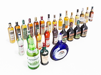 现代威士忌酒 鸡尾酒 啤酒