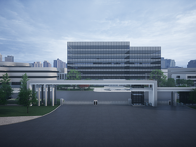 现代医院建筑 办公楼