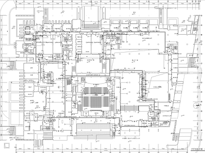 8层图书馆弱电设计施工图 建筑电气