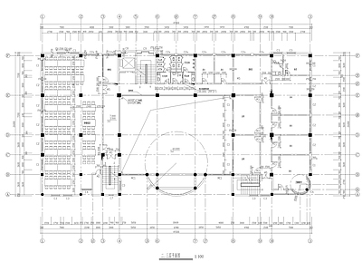 图书馆建筑设计楼梯及节点详图施工图