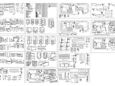 艺术学院图书馆及教室综合楼建筑 施工图