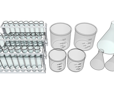 现代化学实验器材 试管 器皿