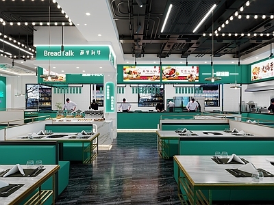 工业风火锅店