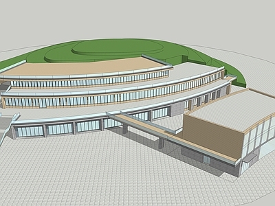 现代体育馆建筑