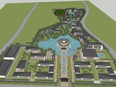 现代医疗建筑 医学院投标方案