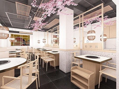 新中式火锅店 餐饮店