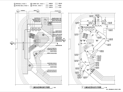 儿童活动区景观节点详图施工图