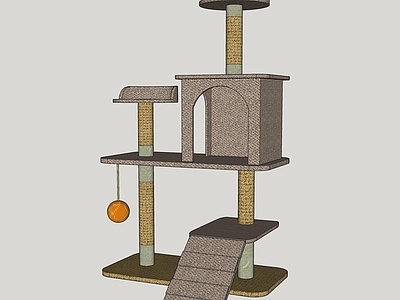 现代猫爬架 猫爬架 猫窝