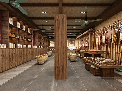 中式土特产商店