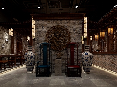 中式火锅店