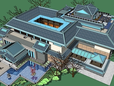 中式其他文化场馆