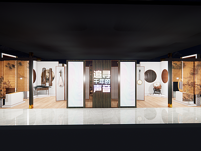 中式音乐商业展厅