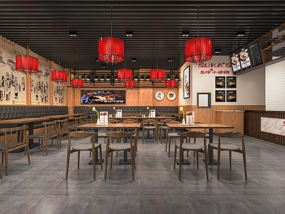 新中式面馆 卤粉店 餐饮小吃店 快餐店 粉面店 早餐店 卡座 椅