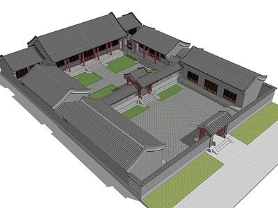 中式四合院