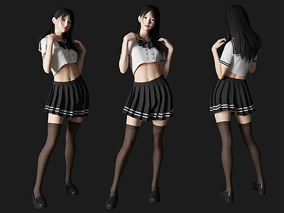 超短裙女人 jk制服