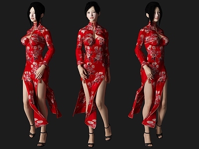 女人 新娘 婚纱