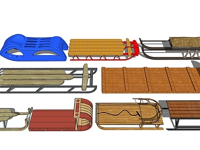 雪地雪橇 滑雪器材