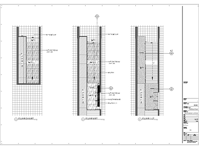 大型综合体防空楼梯装饰施工图