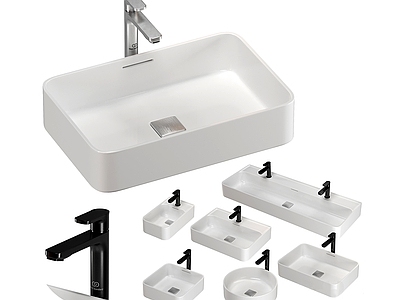 现代洗脸盆 卫浴器具用品 水龙头