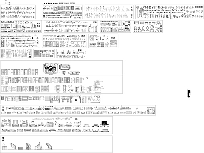 现代简约室内家具图库