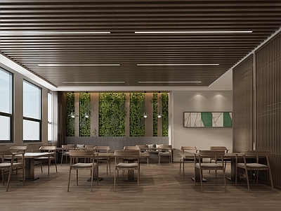 现代自助餐厅