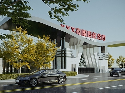 现代大门