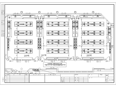实验室化学平面图施工图