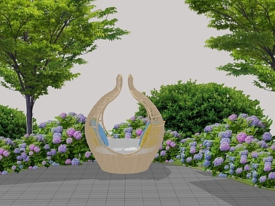 现代户外沙发 鸟巢藤编椅