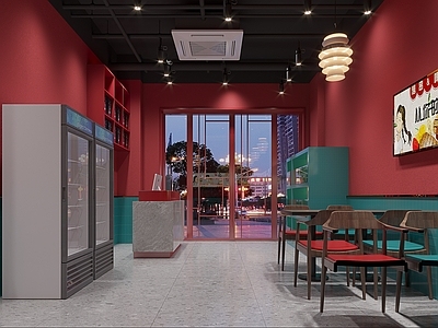 现代烧烤店