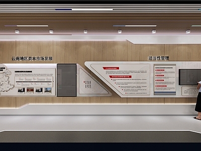 现代金融证券展厅