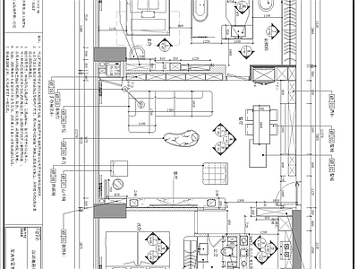 现代简约室内住宅公寓装修设计施工图