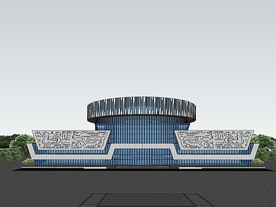 新中式文教建筑 其他文化博物馆
