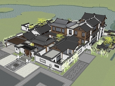 中式四合院