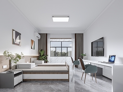 现代企业员工宿舍