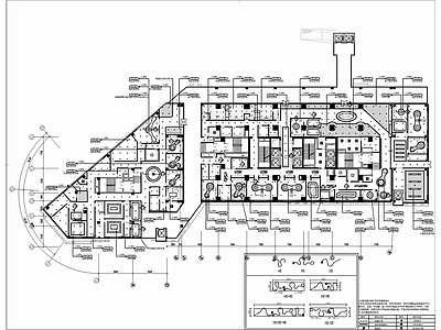 3000㎡口腔医院CAD设计施工图