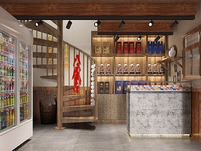 中式特产礼品店