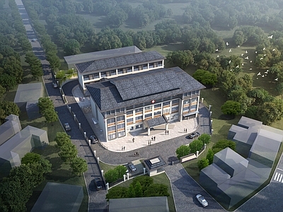 新中式医疗建筑