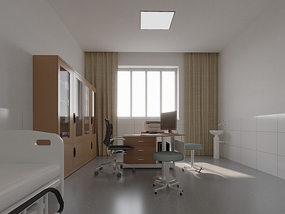 现代医院诊室 普通医院