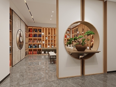 新中式烟酒店