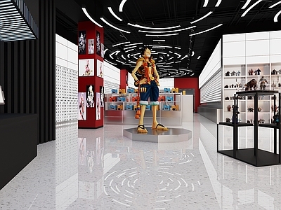 现代玩具手办店