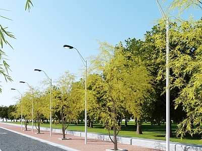 现代路灯 路灯