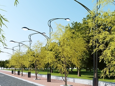 现代路灯 路灯