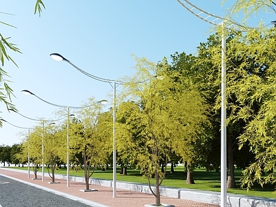 现代路灯 路灯